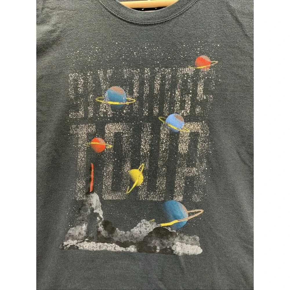 Jordan Jumpman Graphic Tee T-Shirt Men's Six Ring Tour Black Crew Neck Size XL